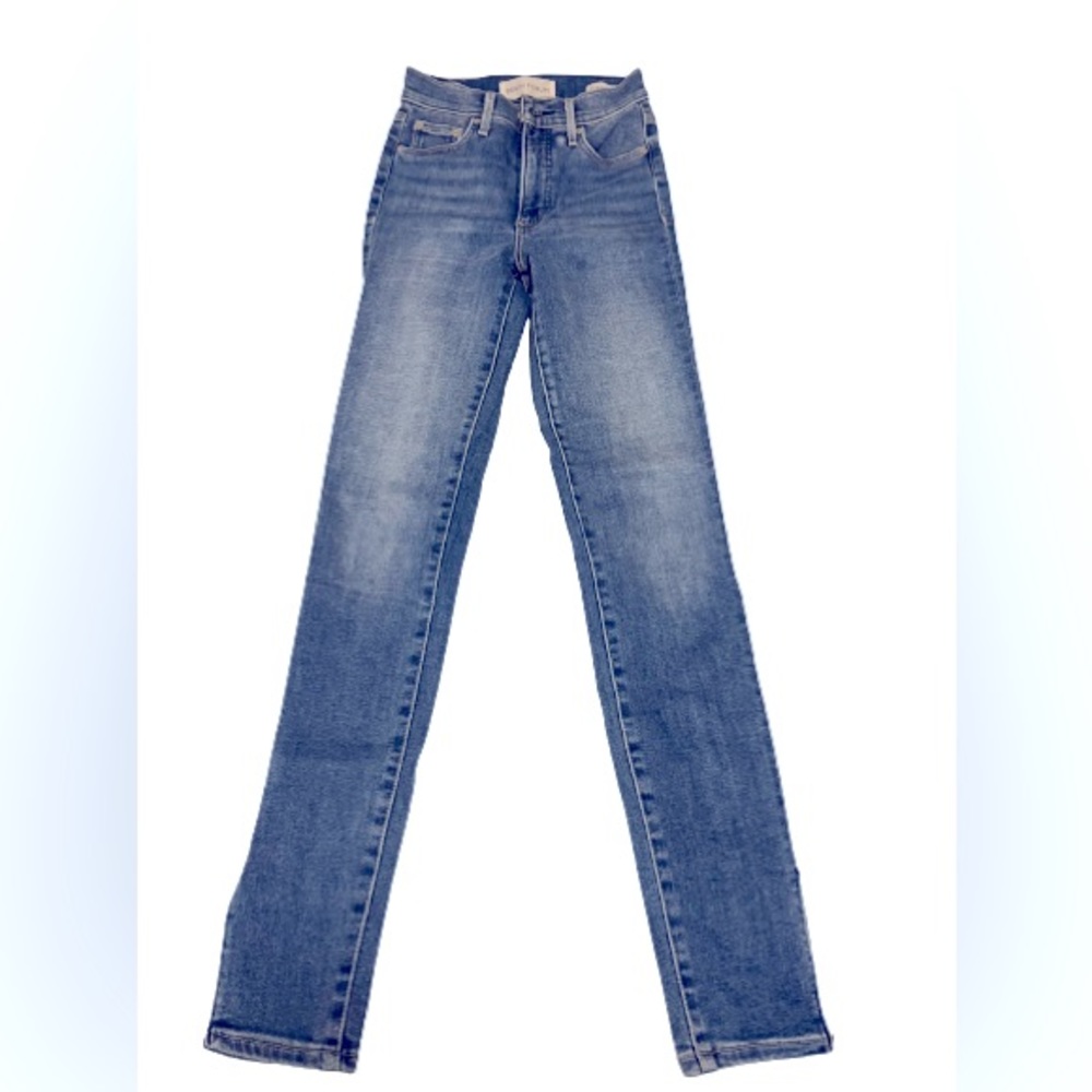 Aritzia Denim Forum Split Leg Skinny Jeans